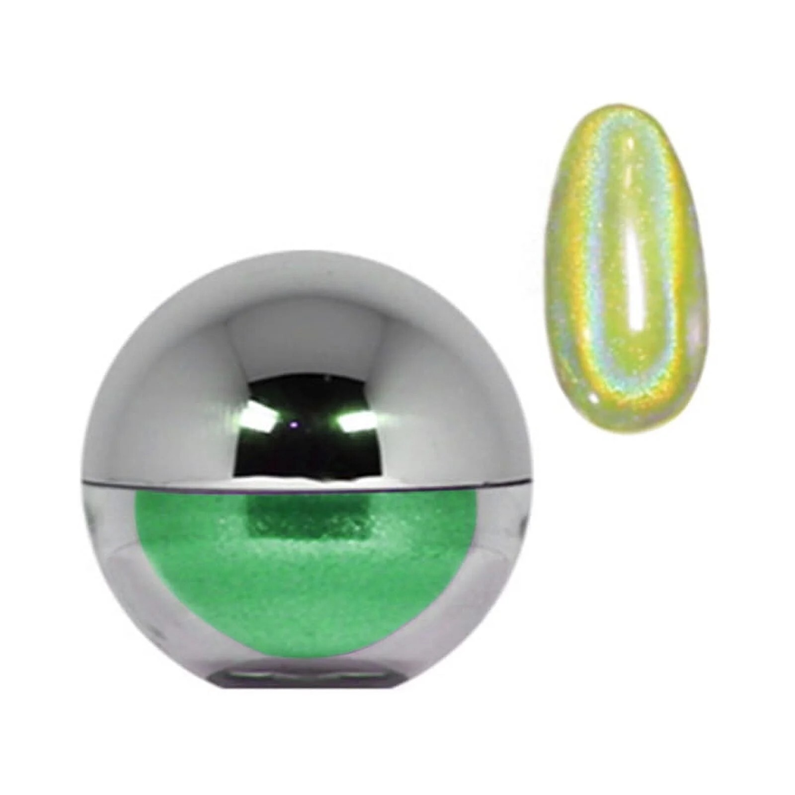 Aora Chrome Rainbow Hologram Green H3