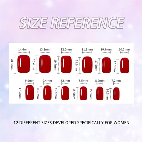 White French Tip Press on Nails Short Square Fake White French Tip Cute Pink