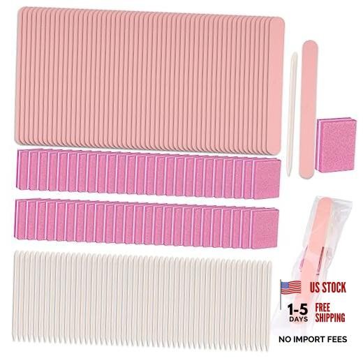 Disposable Manicure Kit – 50pc Set, Includes Mini Nail 50pcs-standard-pink