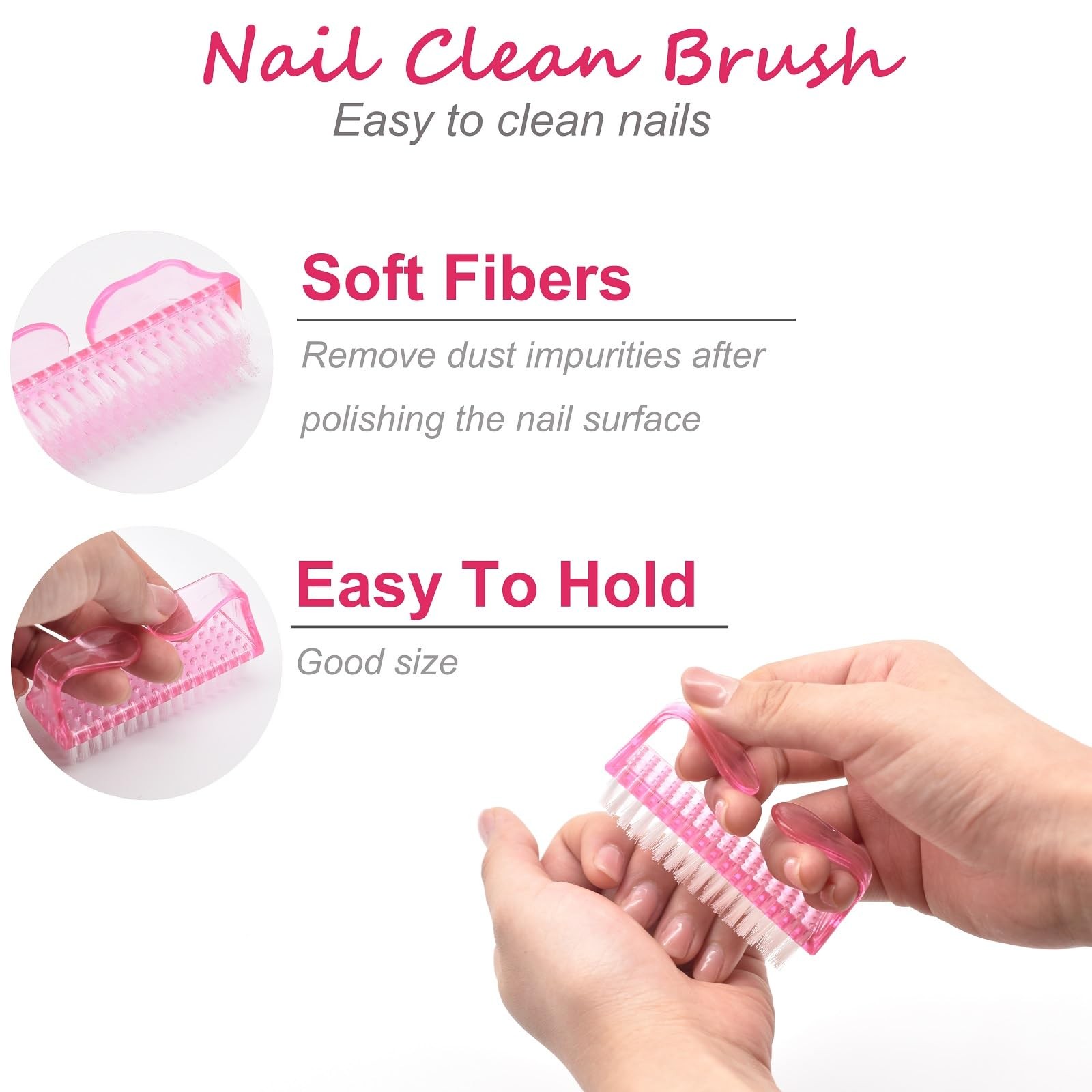 Gel Nail Polish Remover Tools Kit, with 10 Pcs Clips, 400 Lint Pink
