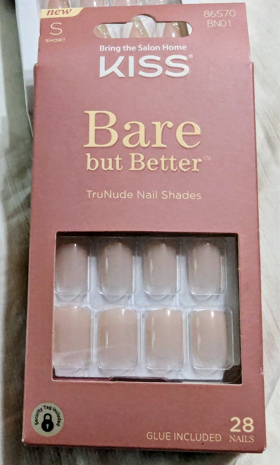 Kiss SHORT New Press On Nails – Lot of 2