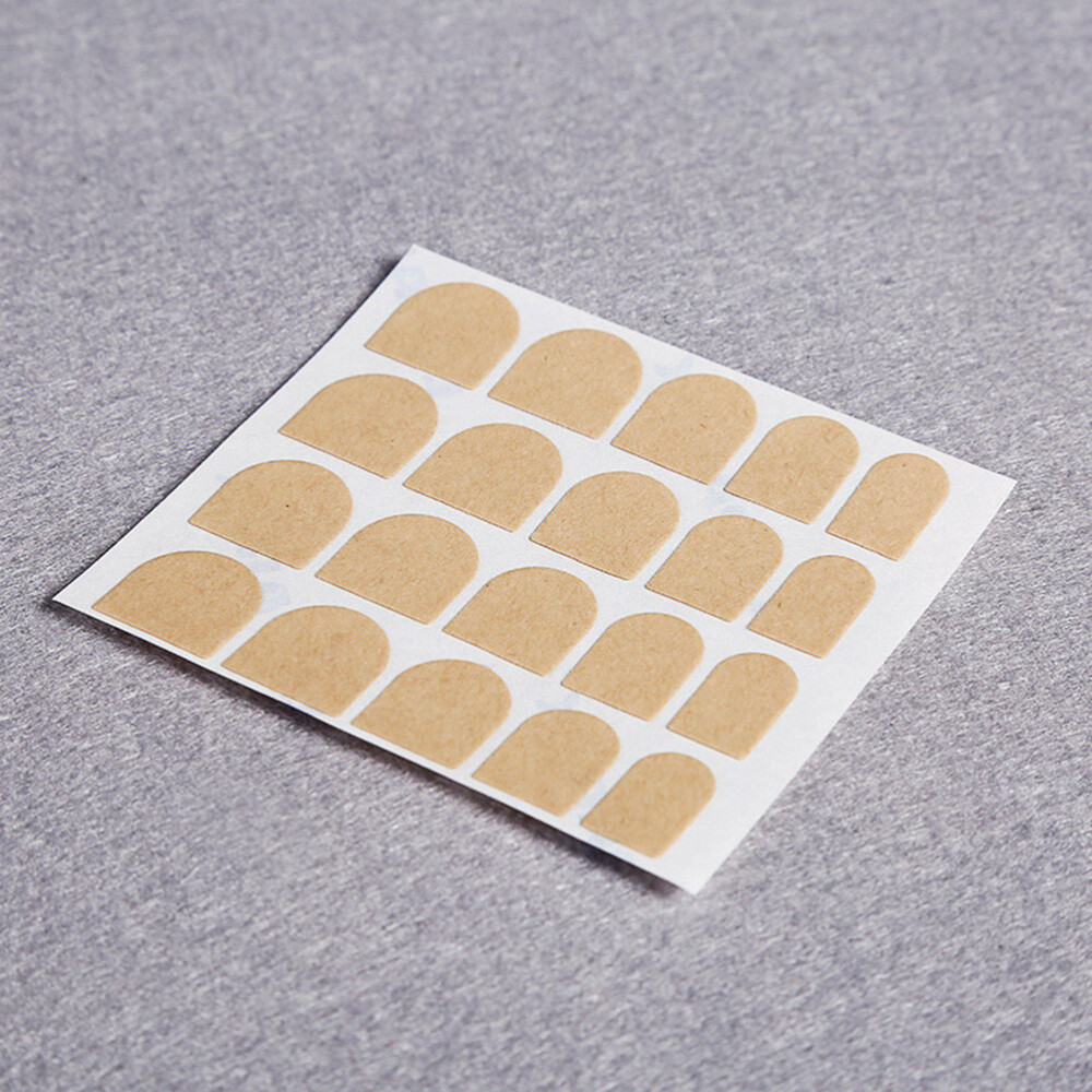 50 Sheets Adhesive Nail Tabs Fake Tips Long-lasting Stickers DIY False Nails