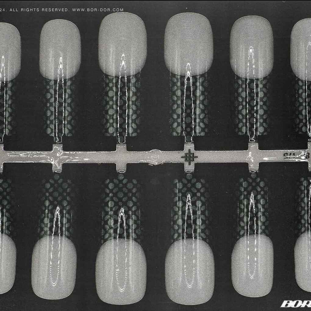 KISS FX COLOR HANDMADE FRENCH TIP PRESS ON NAILS MEDIUM LENGTH LOT OF 228