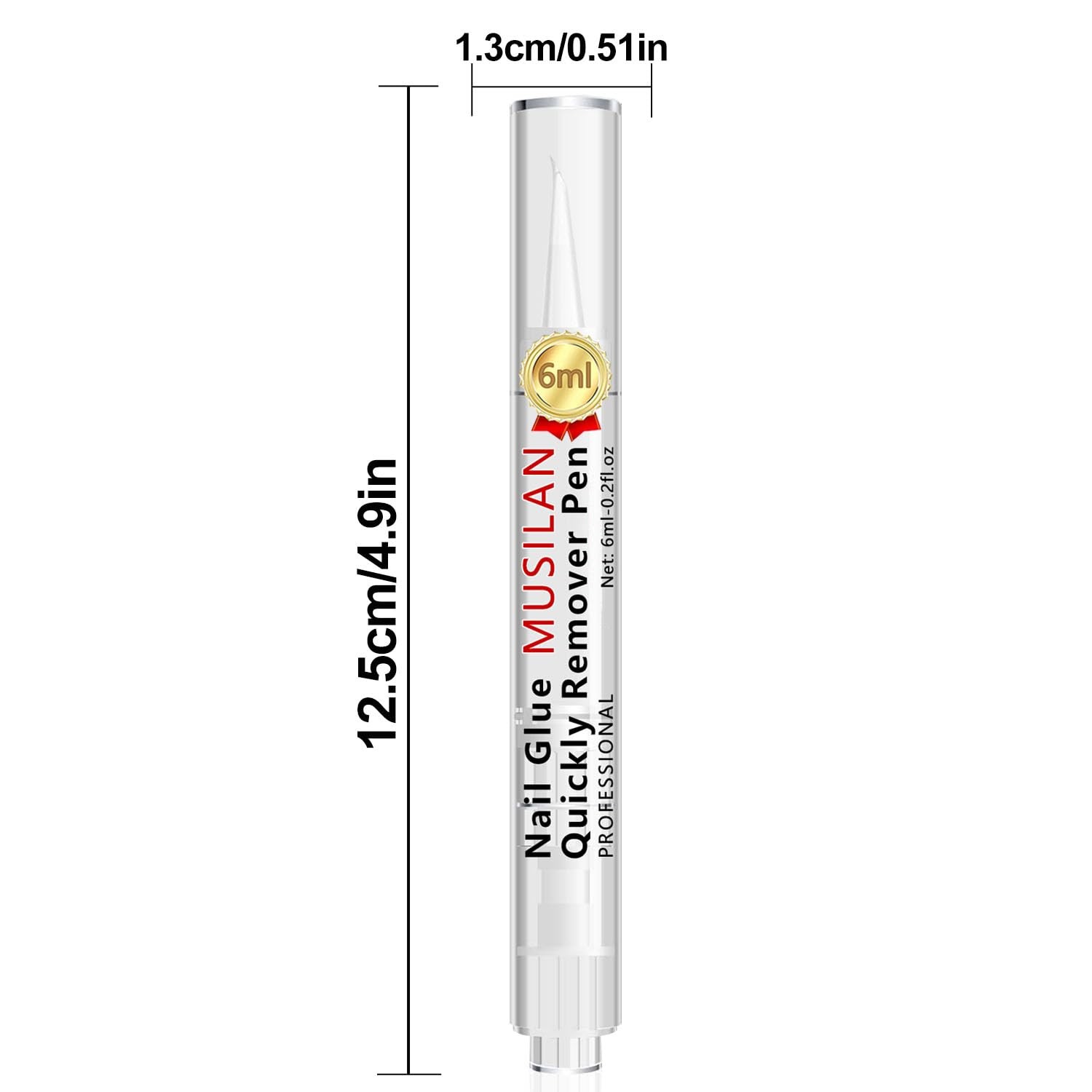 3 IN 1 Nail Glue Remover,3PCS 6ML Remover Pen For Press On…