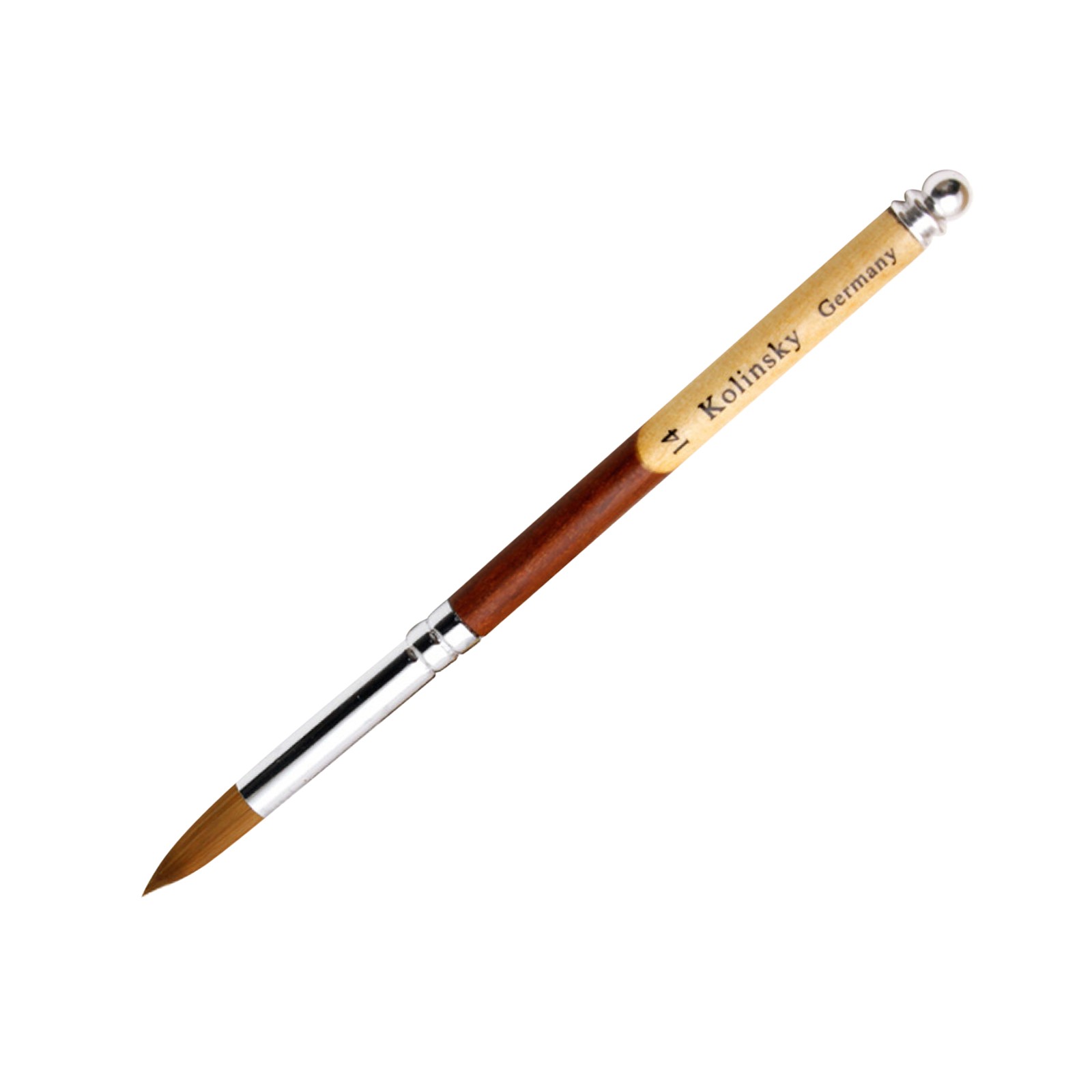 Wood Handle Nail Kolinsky+Nylon Mix Nail Brushes Sizes 8-24 Nail Art Brush E