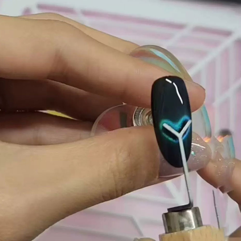 Nail Magnet Tool Cat’s Eye Gel Nails Polish Magnet for Nail Art, Nail Tool US