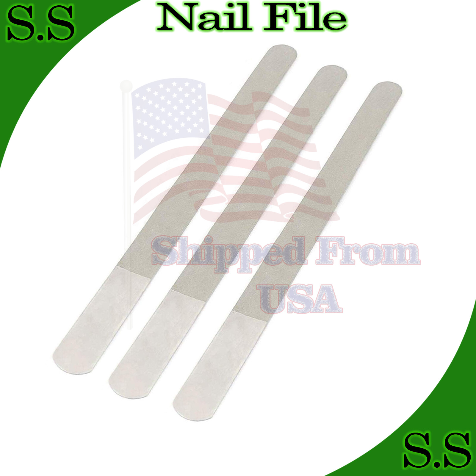 x3 FILES NAIL Care Podiatry Manicure Pedicure 20.3cm FOOT DRESSERS