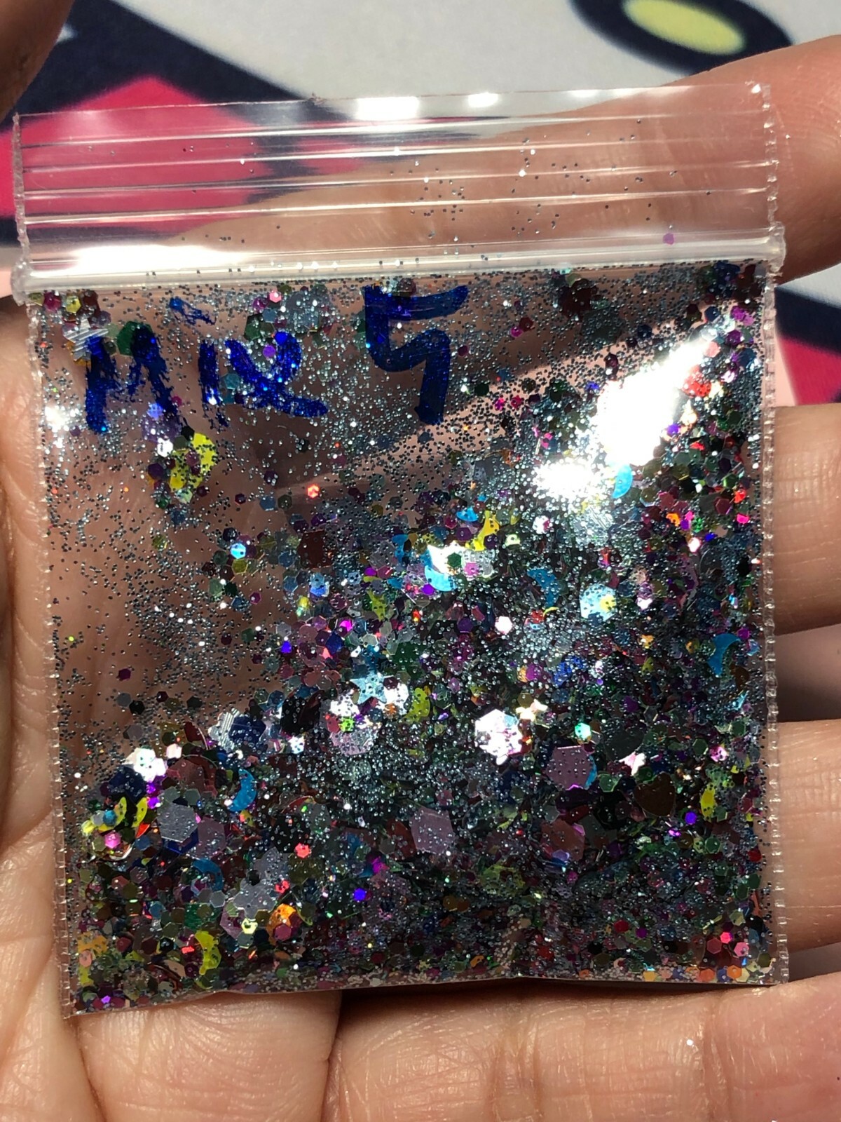 Limited Edition Glitter Mix Disco Dance acrylic-gel-nail-art USA seller M3