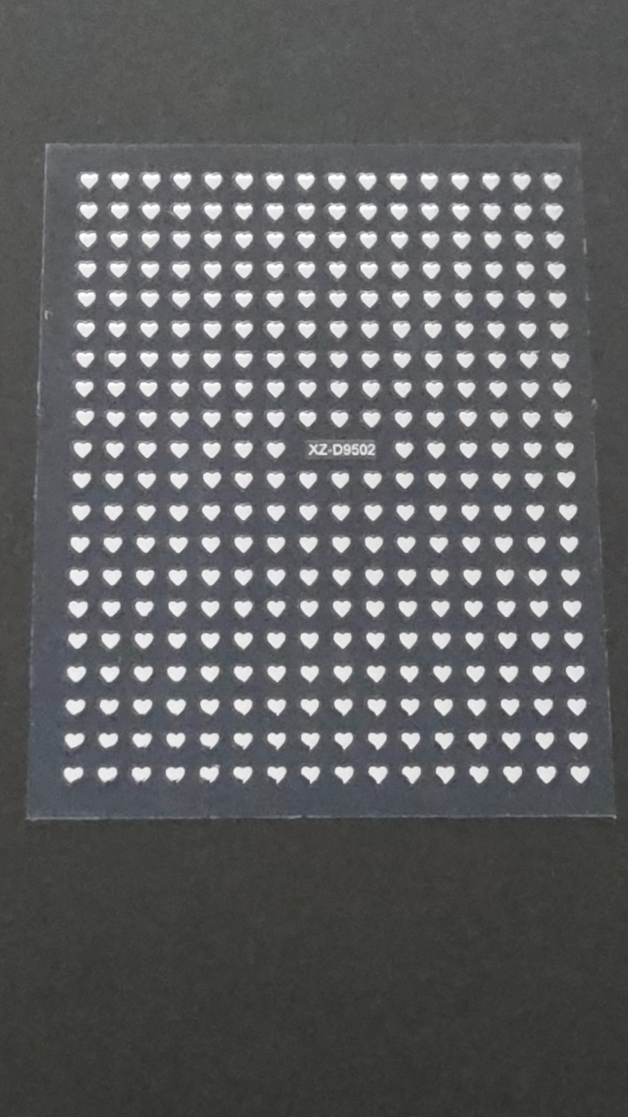 Mini Love Heart Nail Art Stickers | Heart Decals | DIY Nail Accessories 1 Sheet