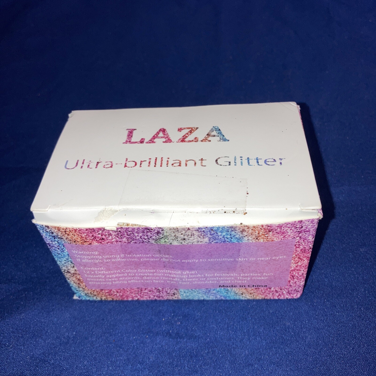 LAZA Art & Nail Glitter, 11 Ultra brilliant Diffrent Colors Art Glitter.