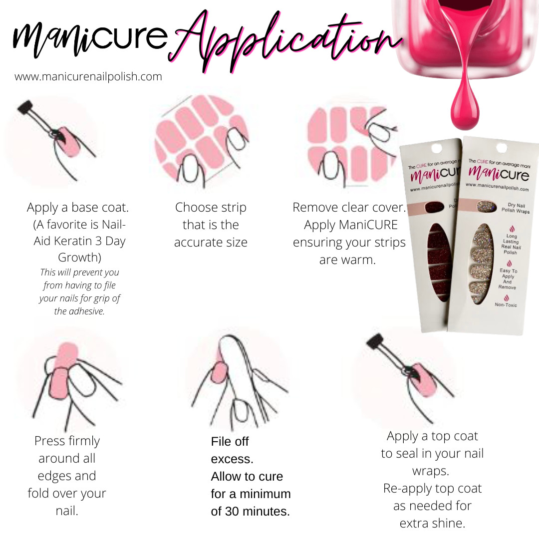 Red Bling, PediCURE Real Nail Polish Strips