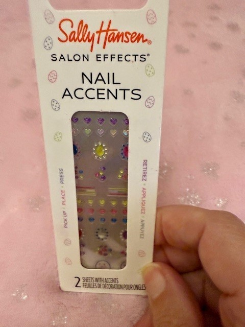 Sally Hansen Salon Effects Nail Accents Assorted Design Lot of 3 Pks of Stickers