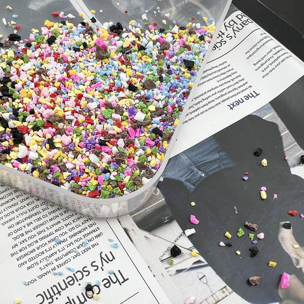 100G Crushed Fake Sprinkles Irregular Polymer Clay Slices Resin Sprinkles Fak…