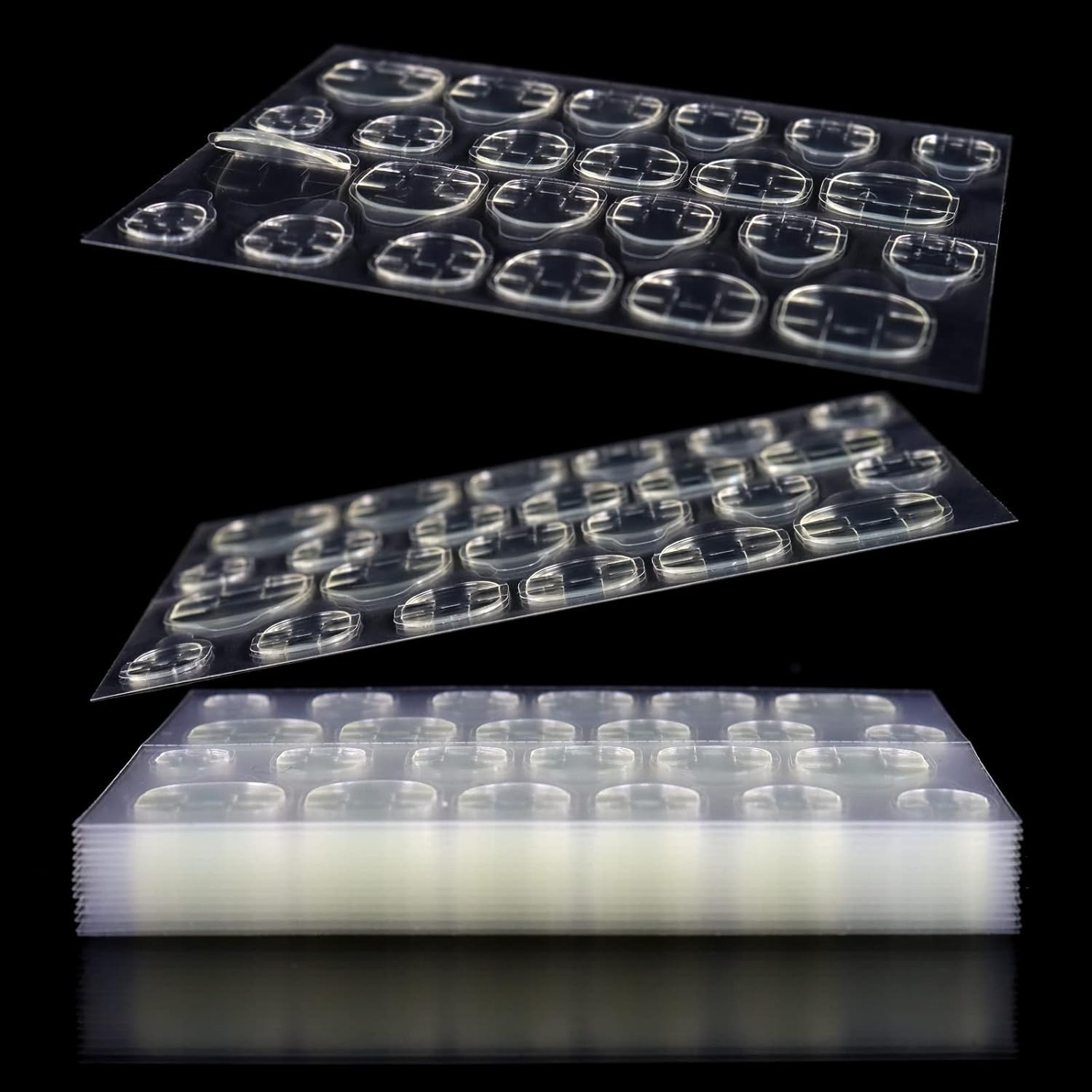 Super Strong Adhesive Tabs for Nail Art – 12 Sheets for Effortless Application