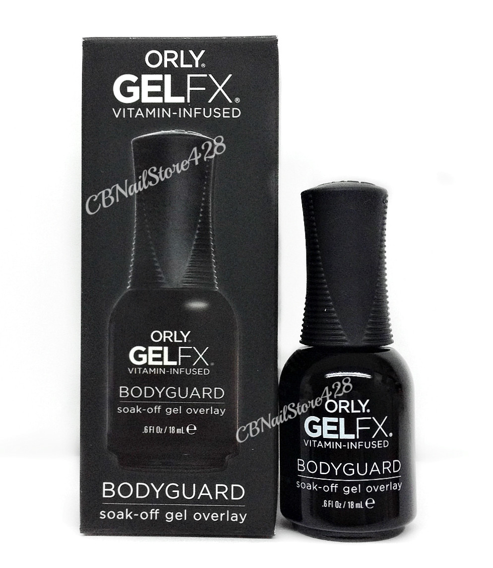 NEW ITEM – ORLY GelFX BODYGUARD – LED/UV Soak-off Gel Overlay .6oz/18ml -OR34000