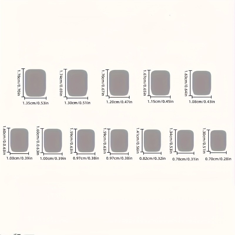 120 Random Nail Art Pieces, Multiple Colors, Detachable Styles, Fake Nails
