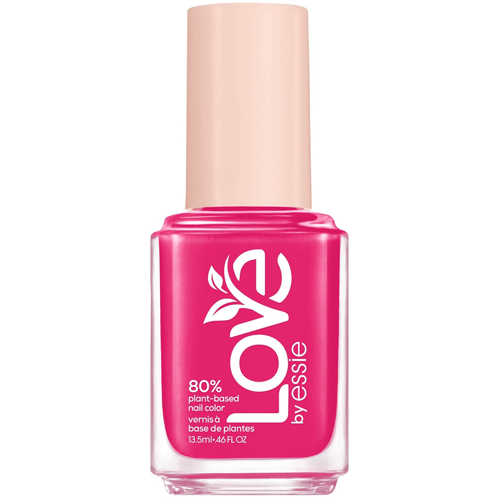 LOVE by essie Nail Polish, 80% Plant-based, Salon-Quality, Vegan, Pink, Self-…