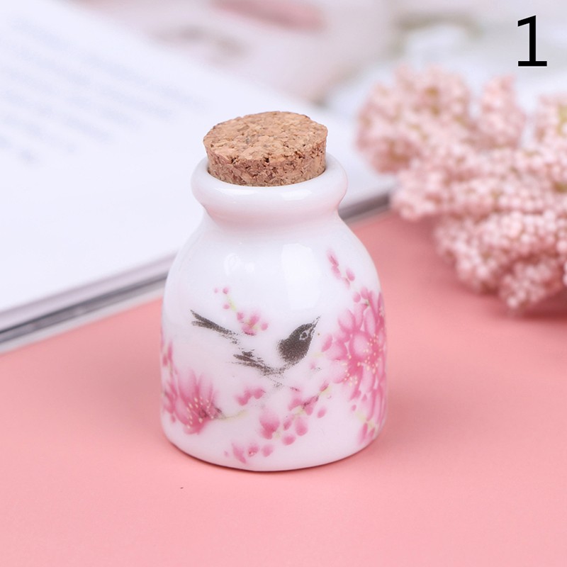Ceramic Glass Dappen Dish Bottle Liquid Glitter Bowl Cup With Wood Lid NTmd.N8
