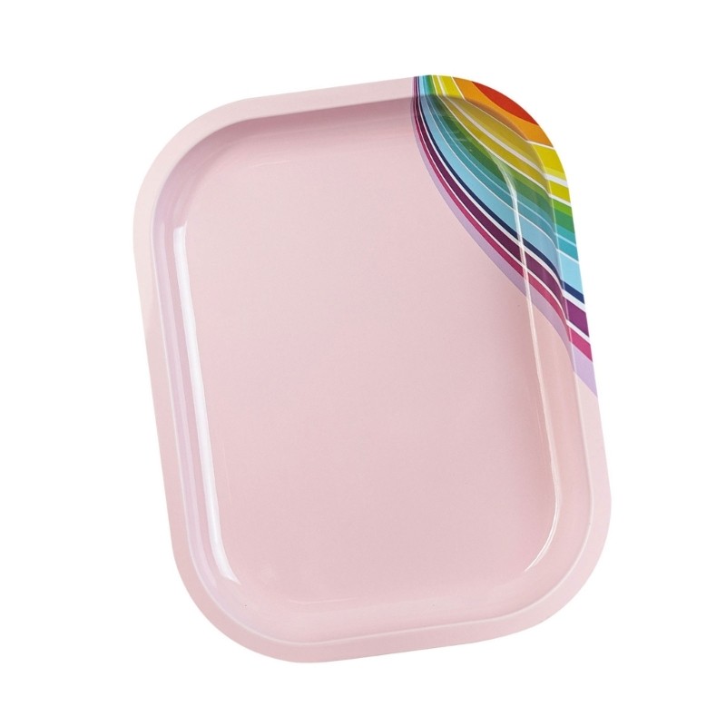 Stylish Rectangle Shaped Nail Art Tray for Professional and Personal Use