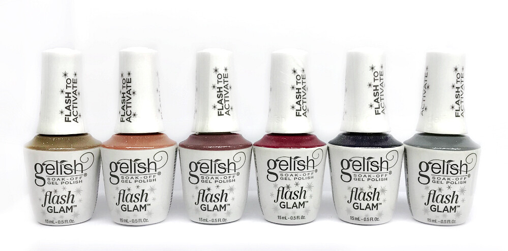 Harmony Gelish – FLASH GLAM Holiday 2024 Collection – Pick Any .5oz
