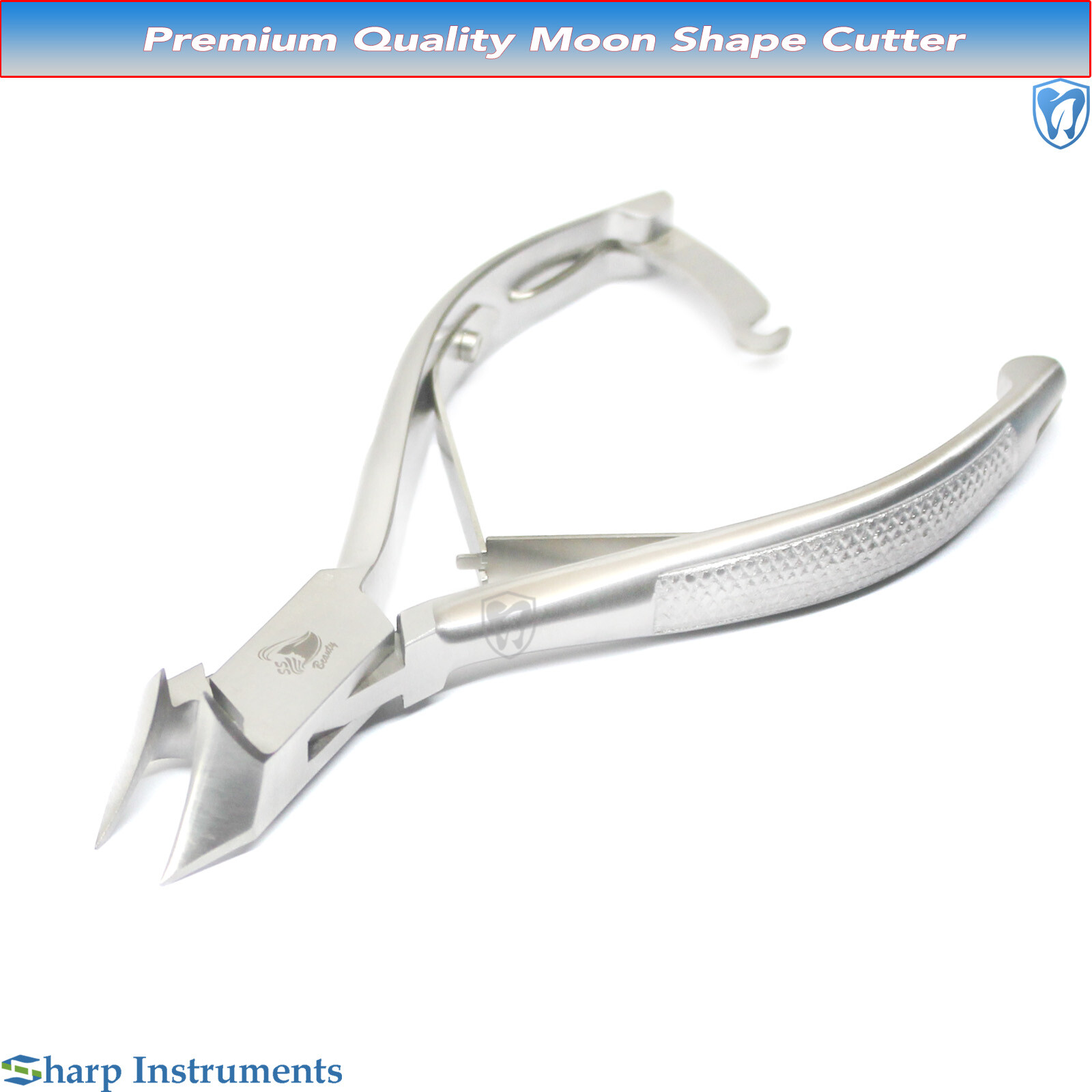 Professional Cutter Moon Shape ToeNail Extra Thick Nail Cutter Clipper Chiropody