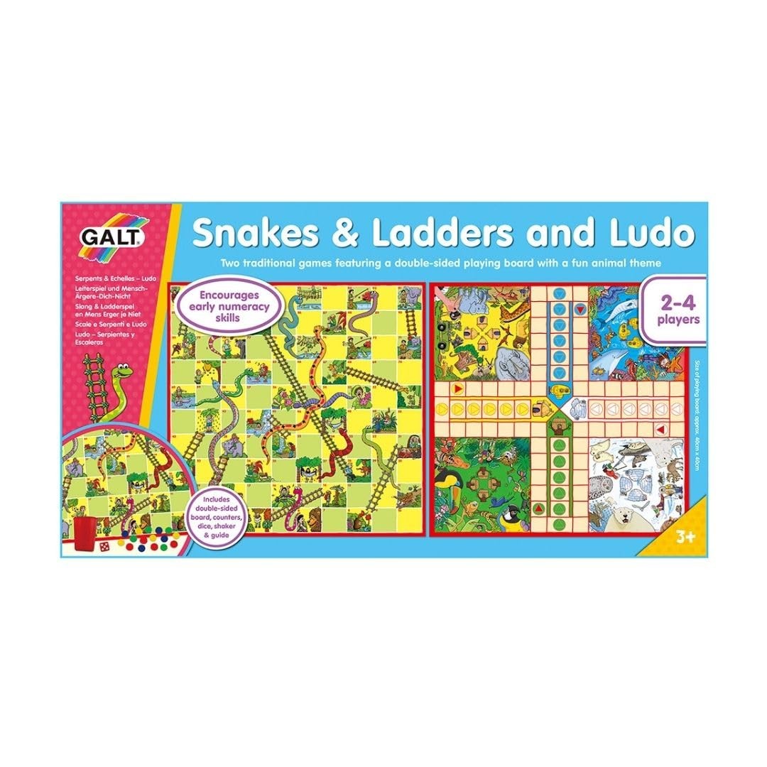Snakes and Ladders 19 inches x 19 inches, Multi-colored