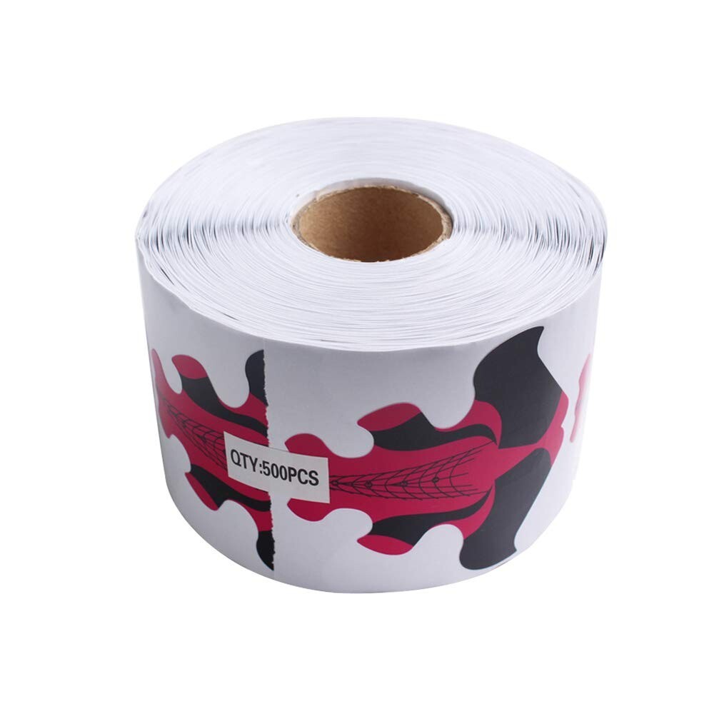 Professional 500pcs Stiletto Nail Form Stickers – Easy Application for Artistry