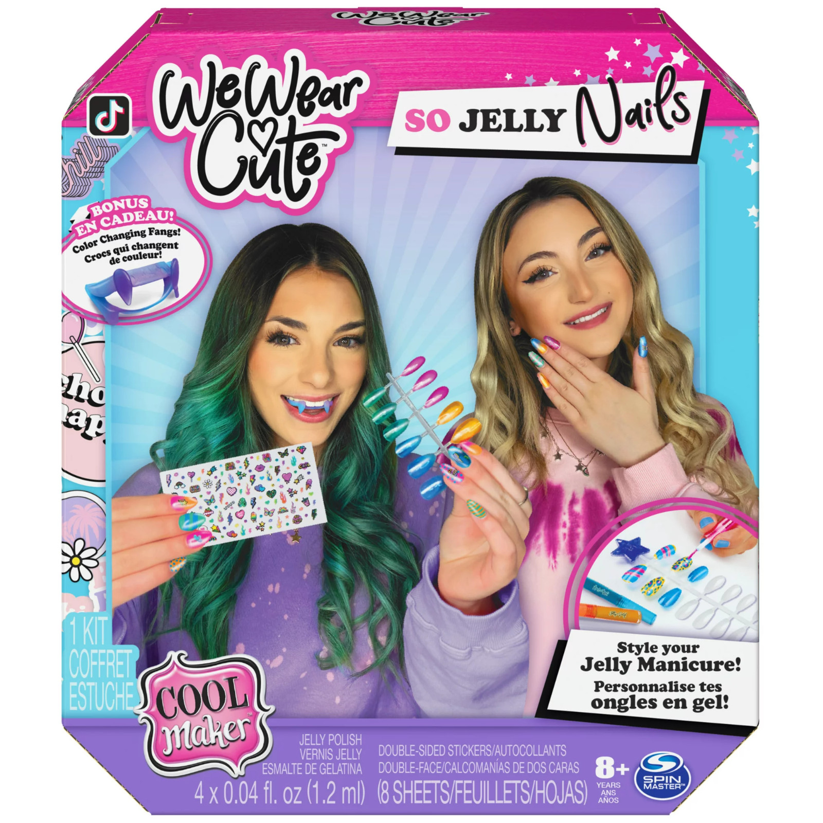 Cool Maker We Wear Cute So Jelly Nails Manicure Kit for Girls 8 And Up TikTok
