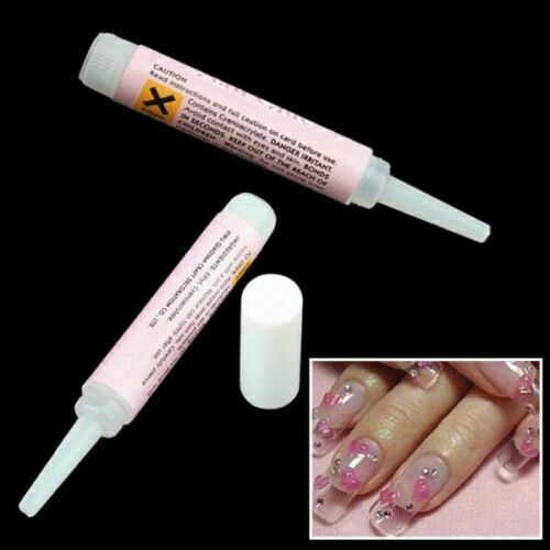 2 to 10 Pcs Nail Glue Strong Fake Tips Adhesive Acrylic Dipping System 2gram