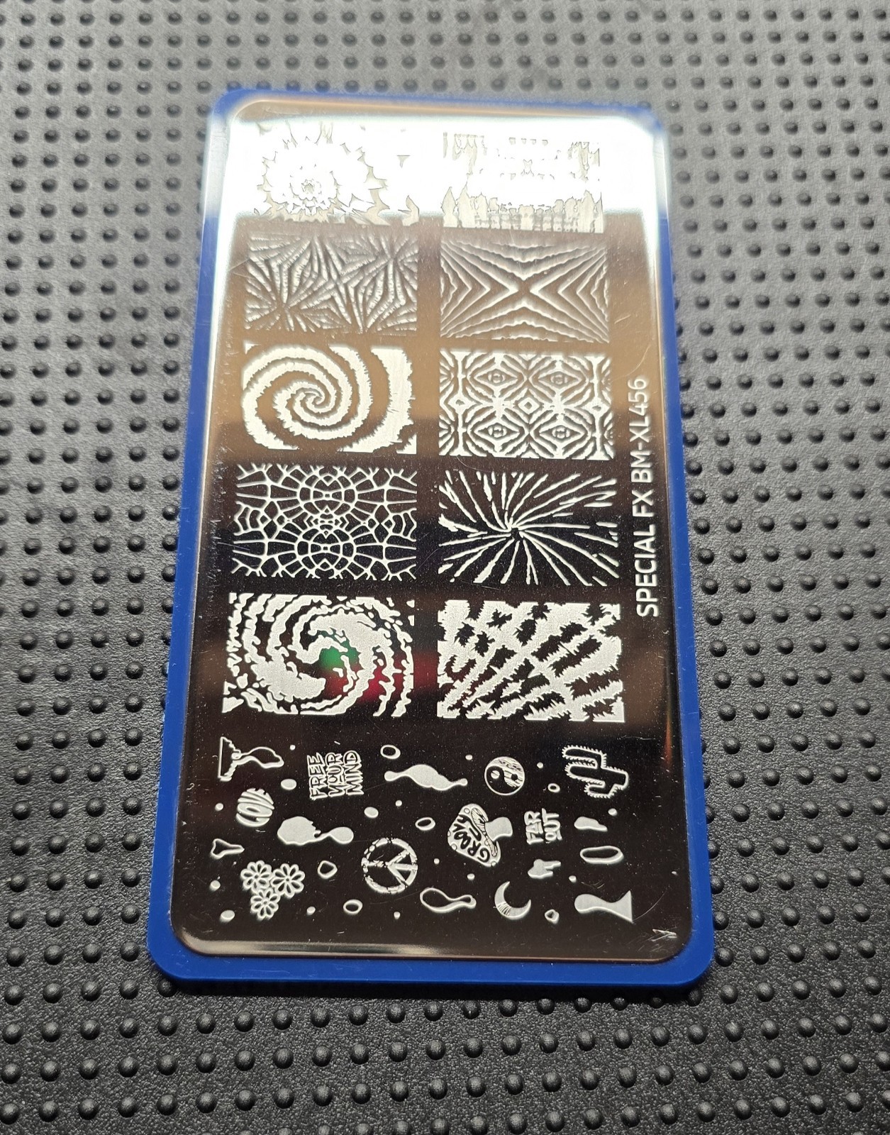 Special FX BM-XL456 Maniology Bundle Monster Pattern Nail Stamp plate Tie Dye