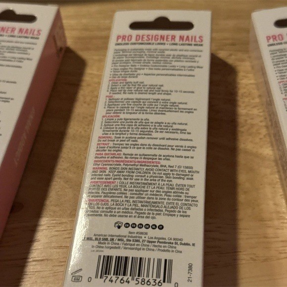 Ardell Nail Addict Eco Mani Nail Tips Poppy Pink Oval 30 Count 3 Pack 58636