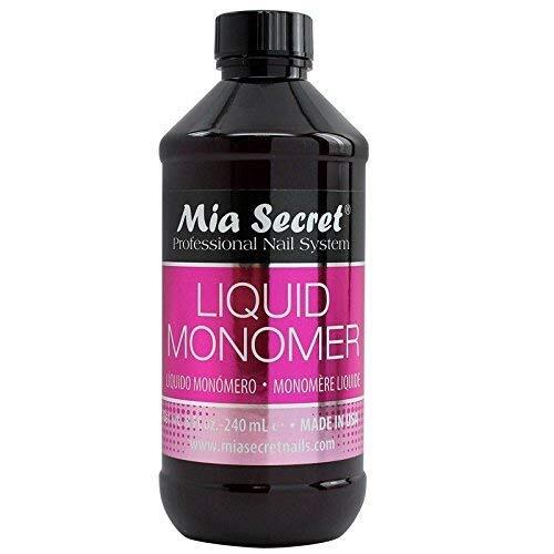 Professional Acrylic Nail System – Mia Secret Liquid Monomer 8 oz