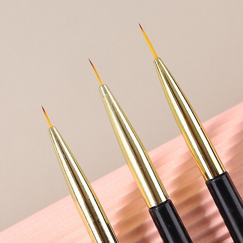 Builder Gel Liner Brush Nail Art UV Extension Tool #6 Size Painting High Quality