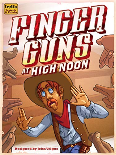 Finger Guns at High Noon by Indie Boards & 7.87 x 5.91 x 1.77 inches, Tan