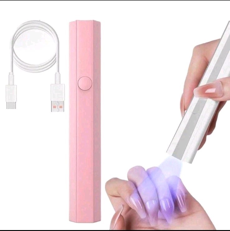 Glonailstickers Finger Nails Uv Light, Nail Stickers Kit with Uv Light
