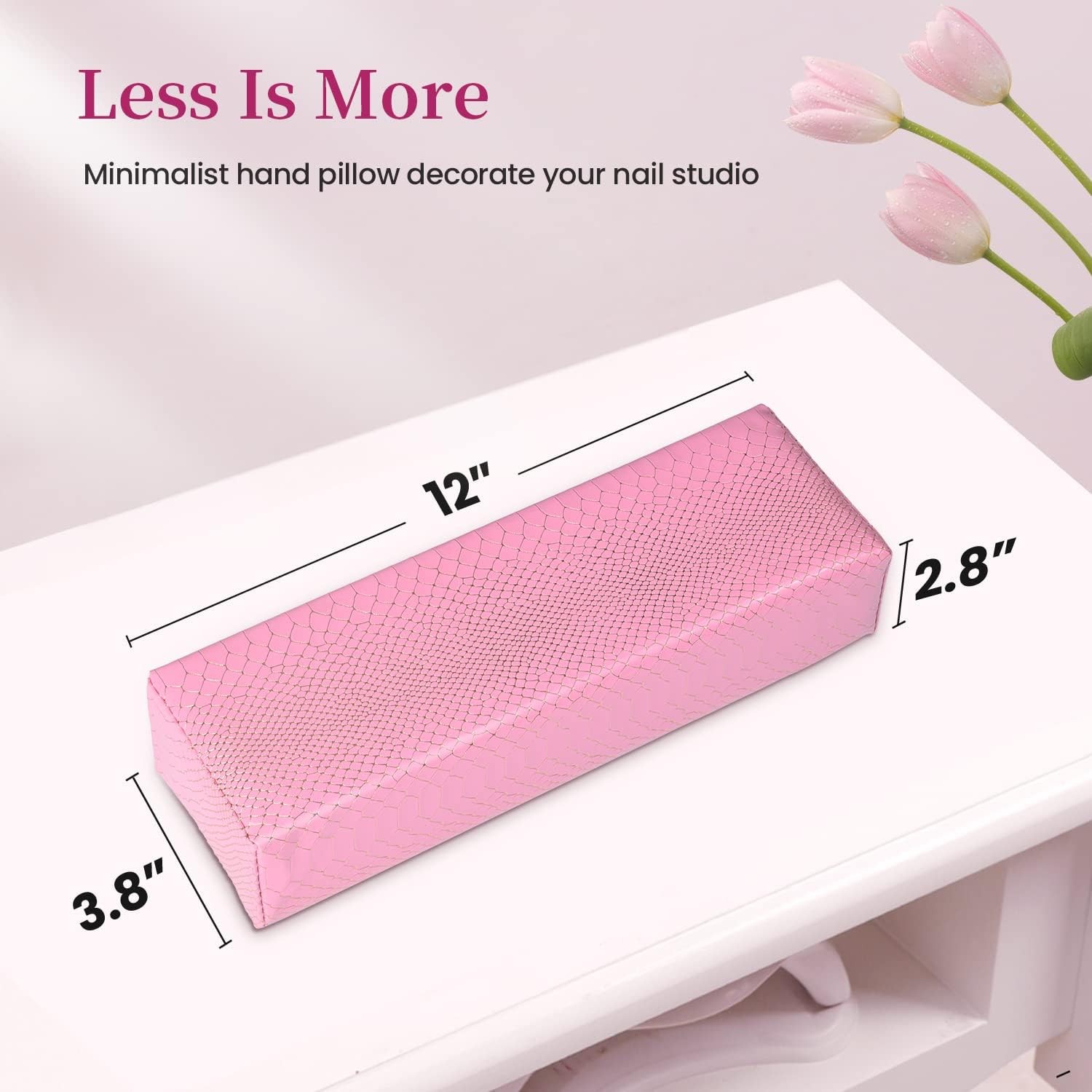 Arm Rest for Nails, Easy to Clean Nail Armrest Pillow for Acrylic Nails Sturdy