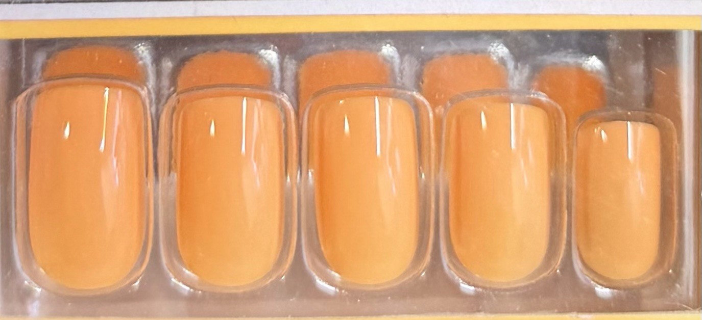 Red Aspen Medium Square Shiny Orange Cantaloupe Cami box has sticker 🌅