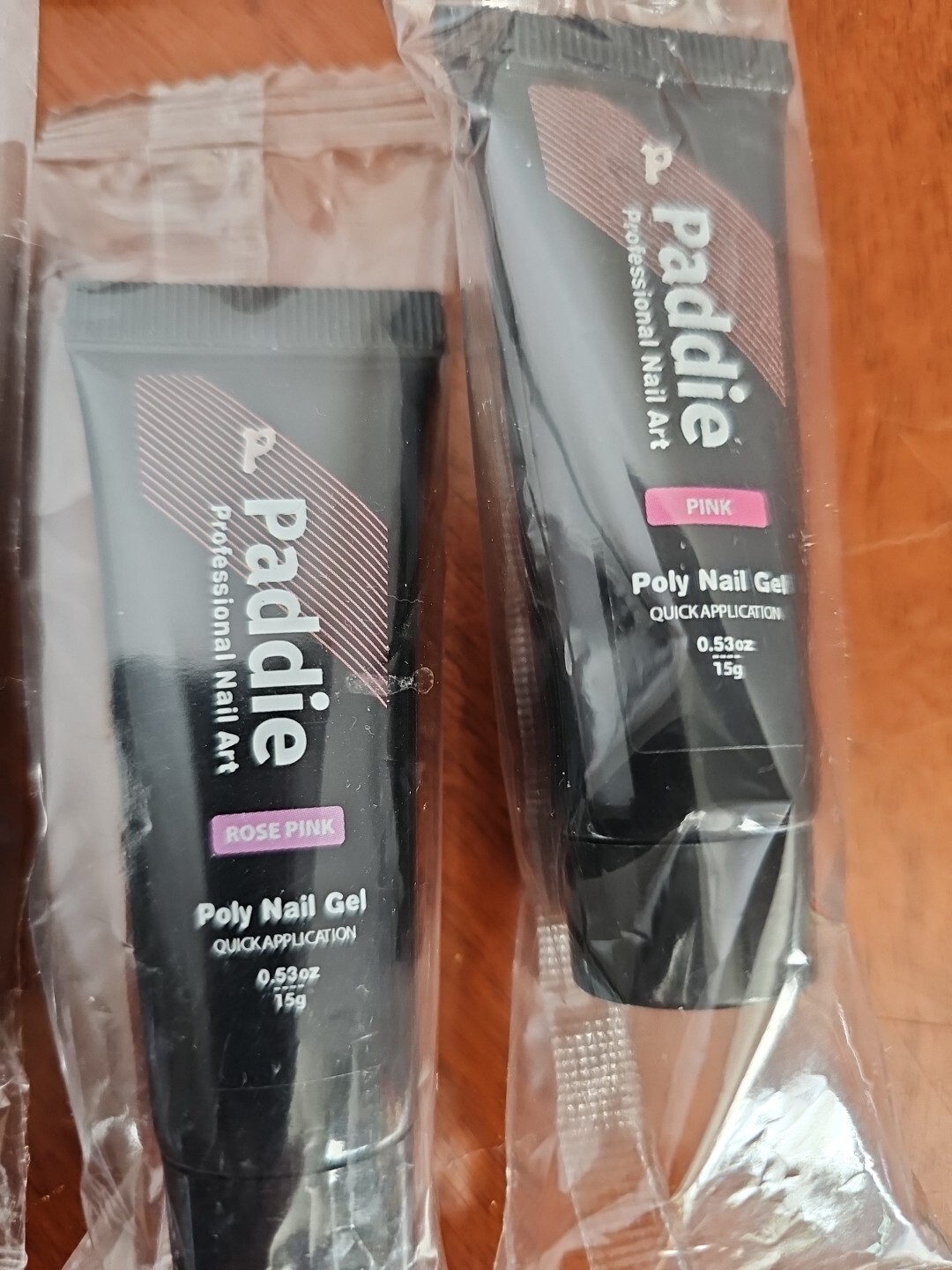 Brand New 10 Piece Paddie Acrylic Nail Set W/Polish, Nails,Adhesive,Lamp