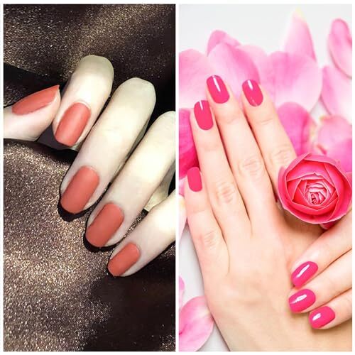 24 Sheets Light Color Nail Polish Stickers Full Nail Wraps Stick on Nail