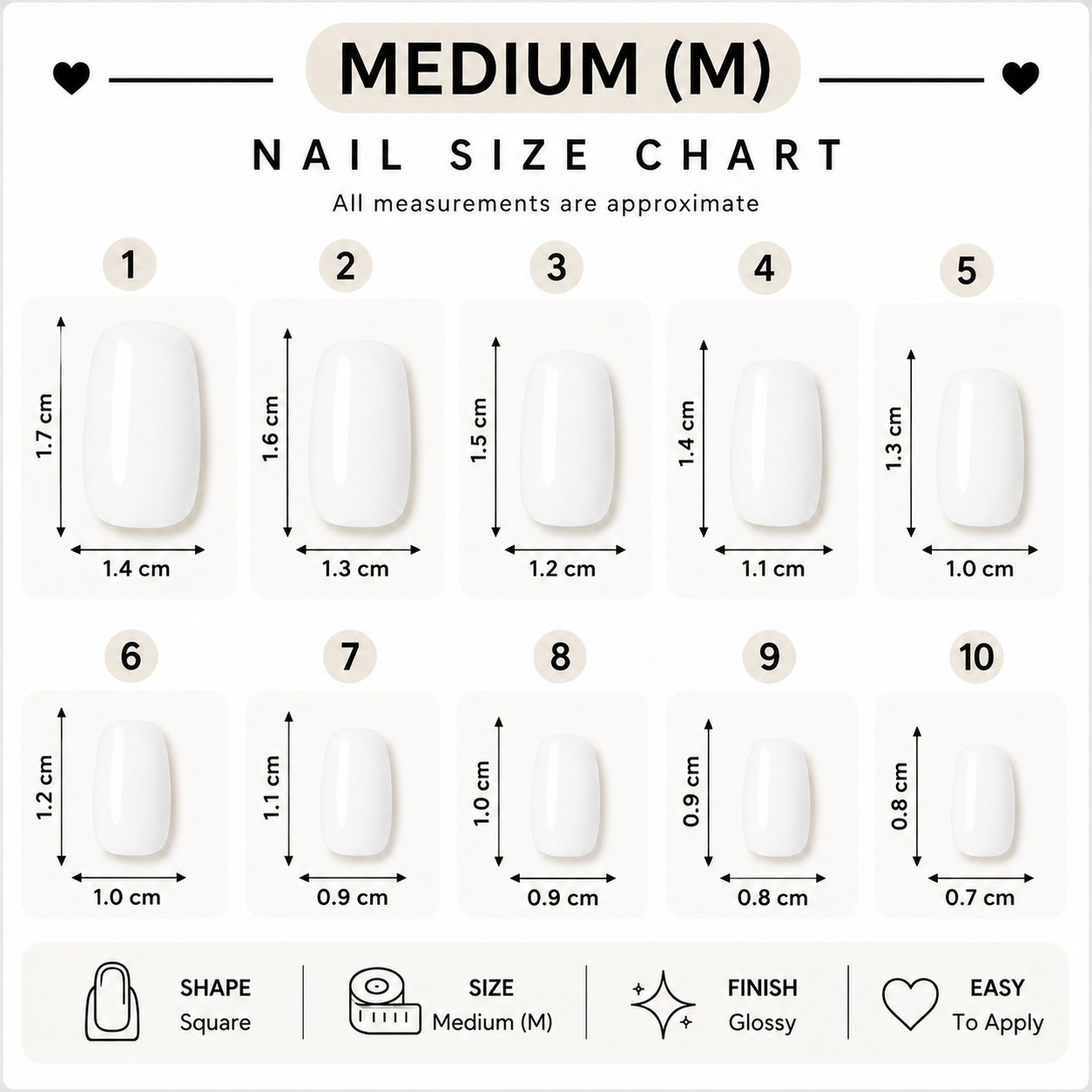 Chocolate Brown Soft Square Press On Nails | Matte Reusable False – Medium
