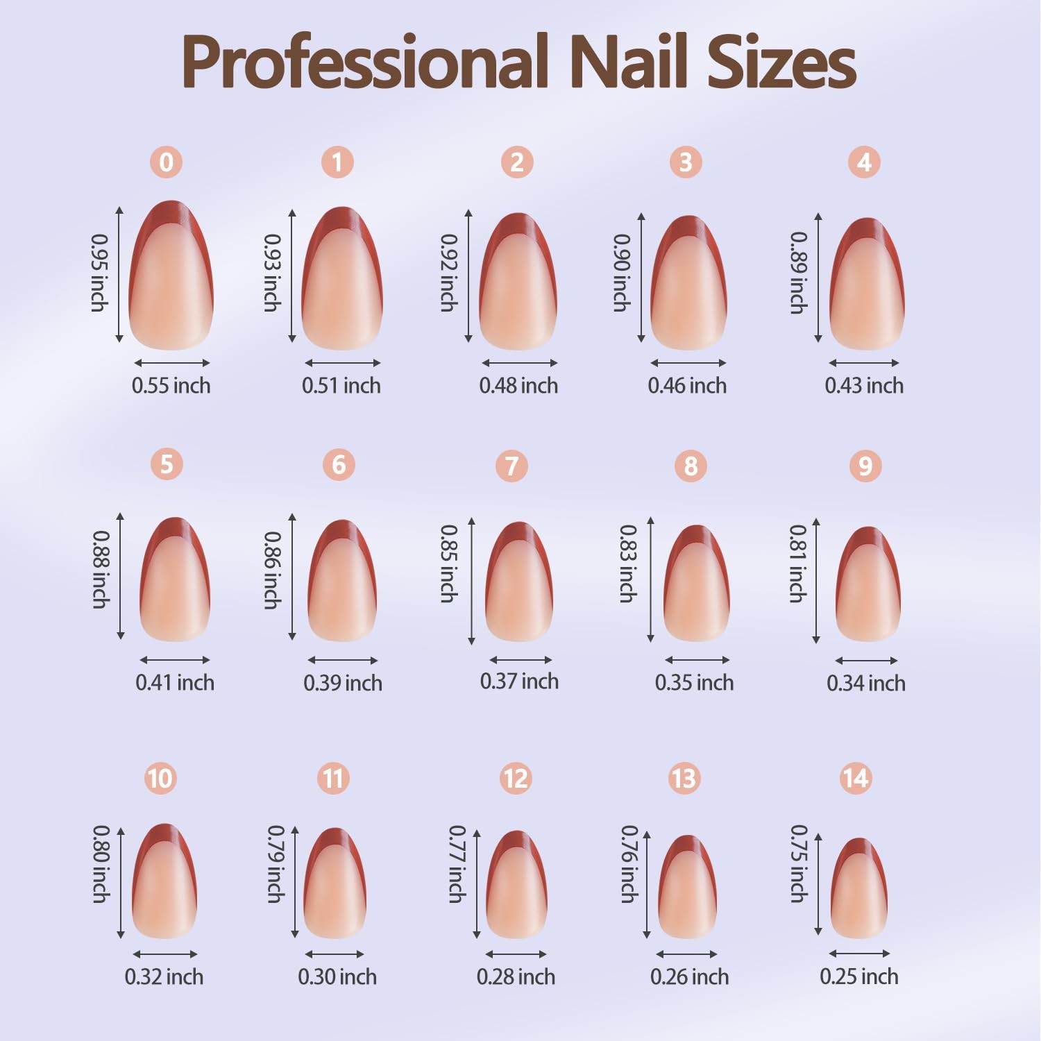 XBASICTIPS French Tip Press On Nails, 150Pcs French Gel Nail Tips Medium Almo…