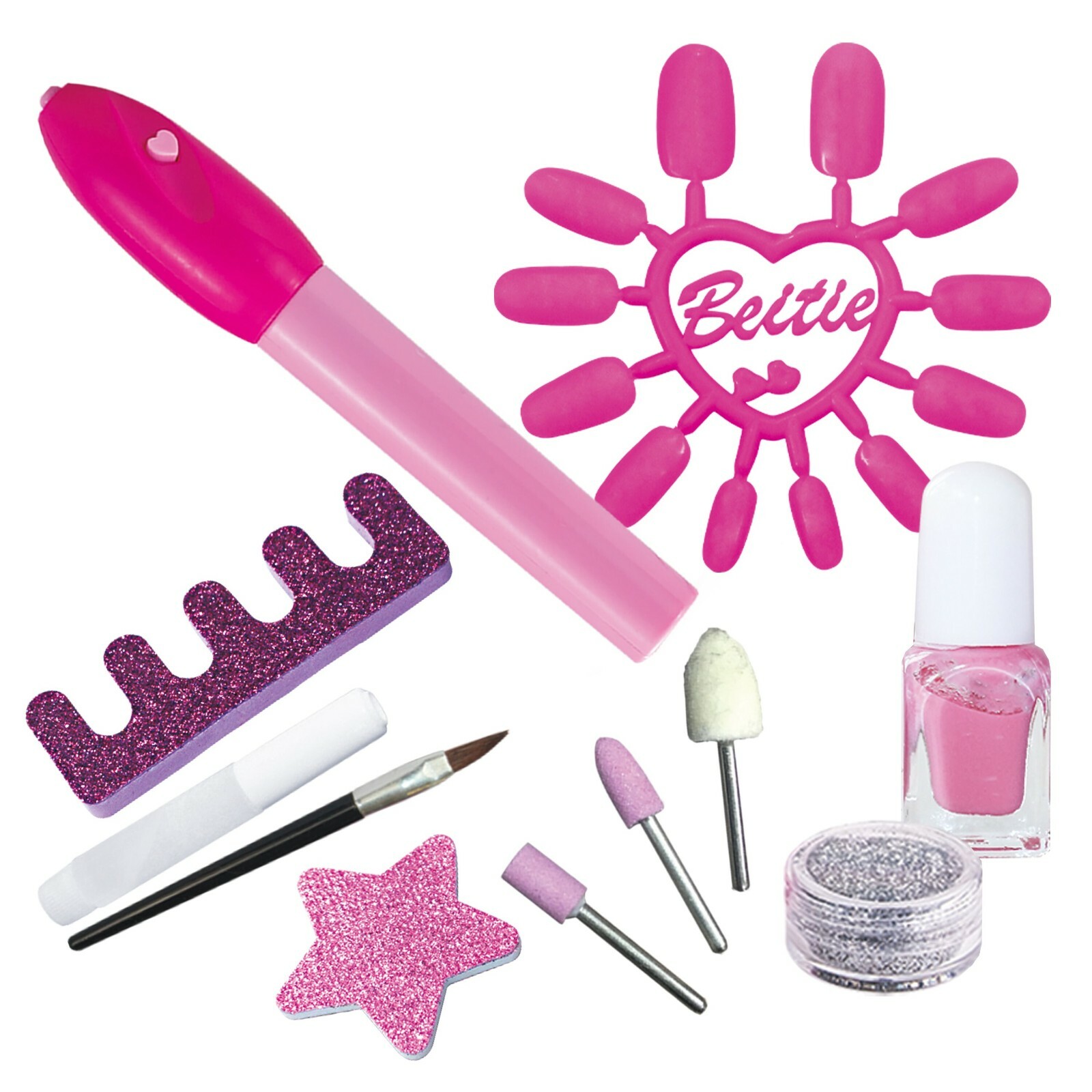 Nail Art Kit kids DIY Girls nail printing NEW polish and colorful NEW