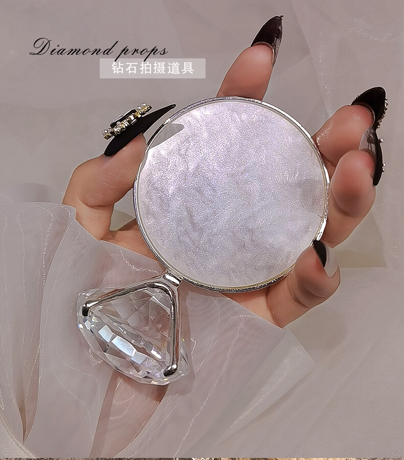 1 Pcs Nail Art Palette with Diamond Base for Tips Display Stand Cosmetic Tools