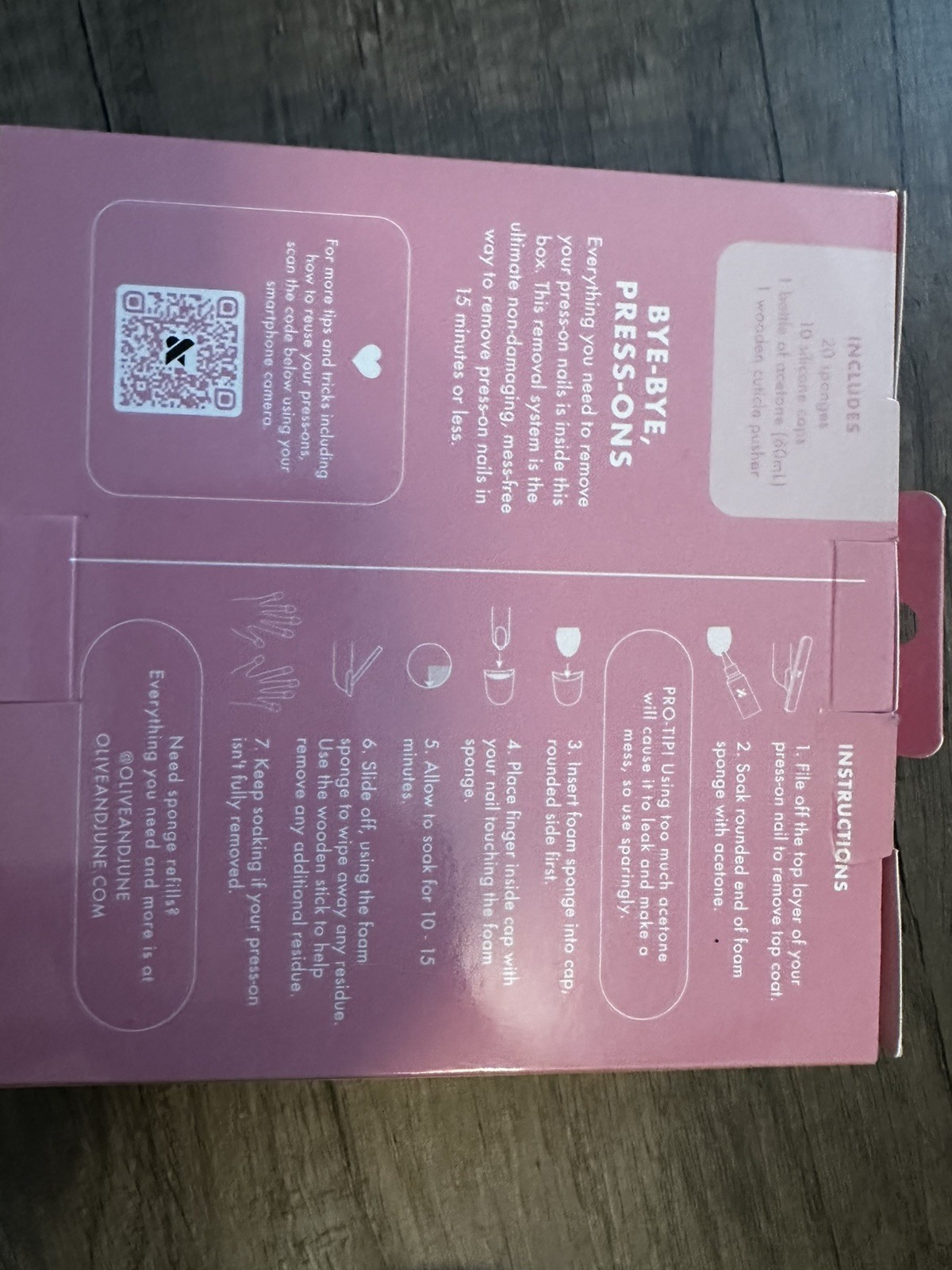 Olive & June Instant Mani Press‑On Nail Sets+ Bye‑Bye Removal System – Lot 4 NIB