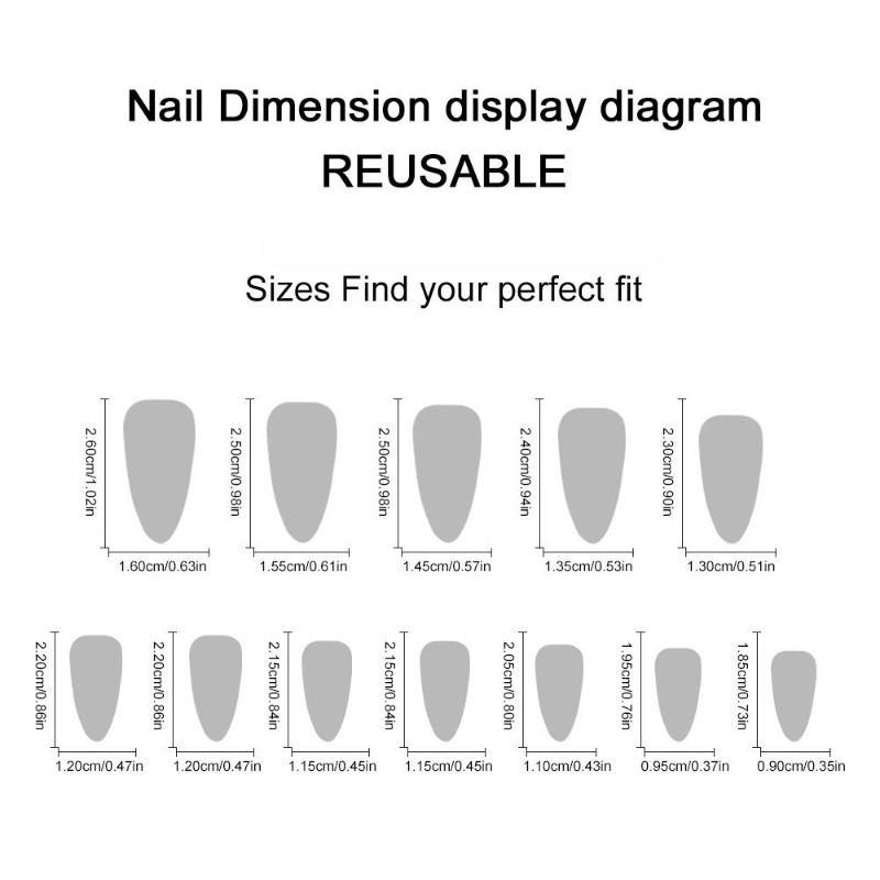 48 Pcs Gold Line Shell Gradient Oval Press on Nails, Soft Beach Nude Fake Nails