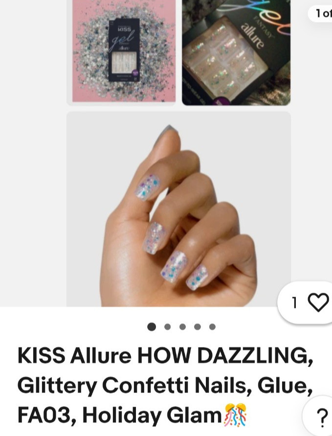 DASHING DIVA/KISS NAILS,RARE GLAZE, Toenails, Price Varies Per Item❣️Makeup+more