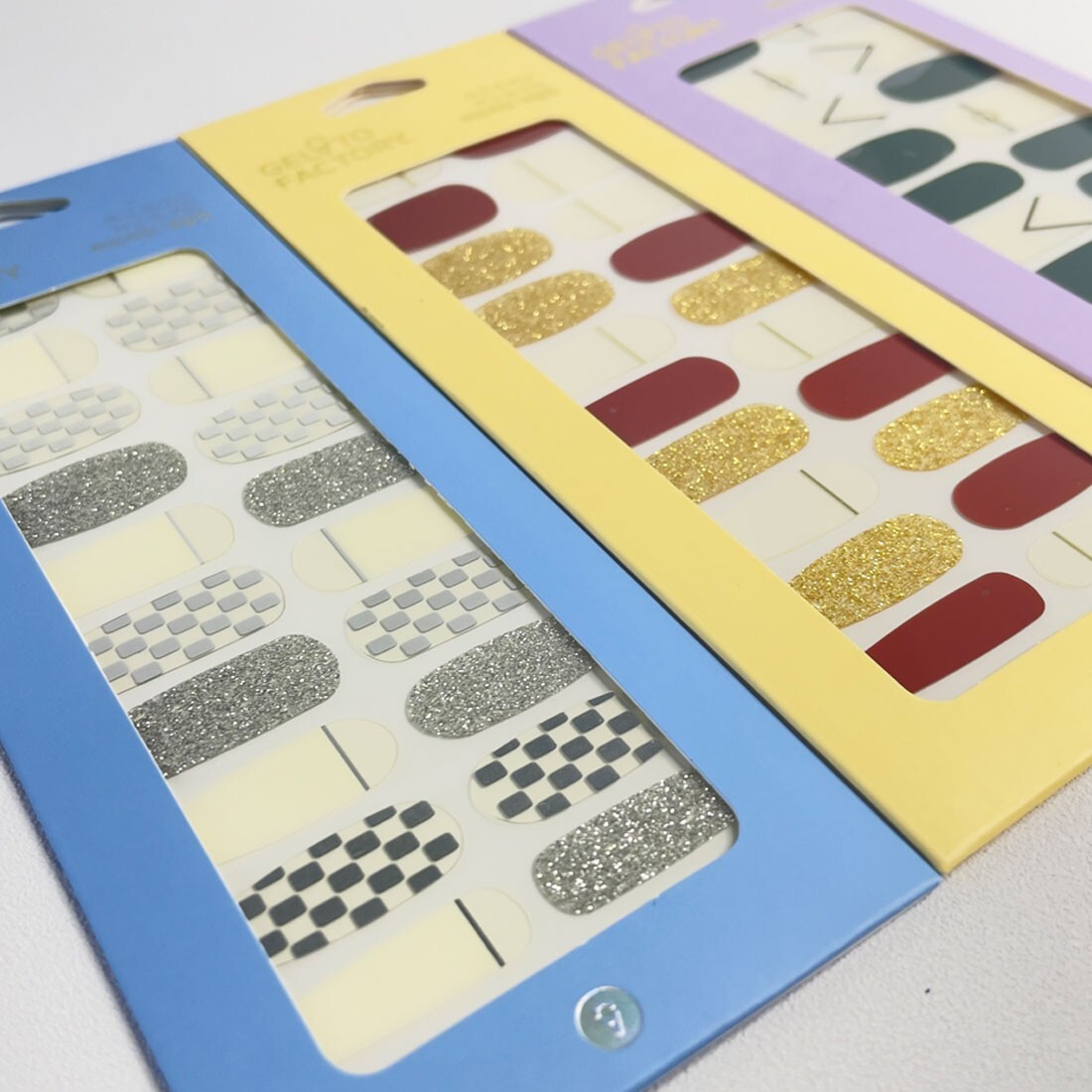 DIY Nail Kit Stylish Decals Made in Korea Delicate Art Premium Quality Set