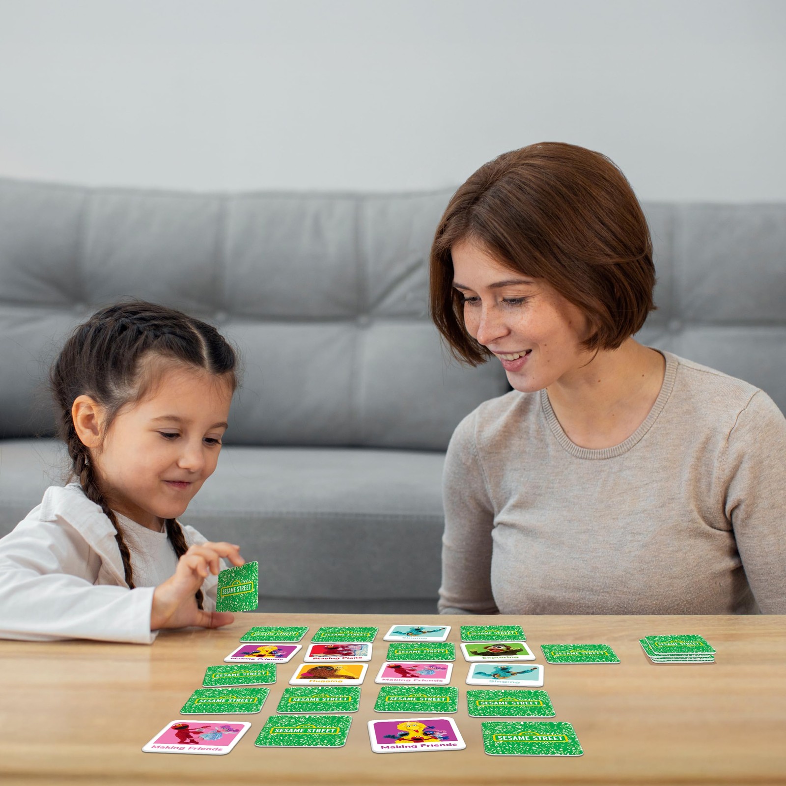 MasterPieces Kids Games – Sesame 6 inches x 7.8 x 2 inches, Assorted