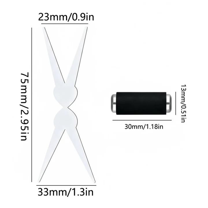 Cat Eye Magnet Set, Scissor-shaped Nail Magnet Tool, 2 in 1 Art DIY Salon