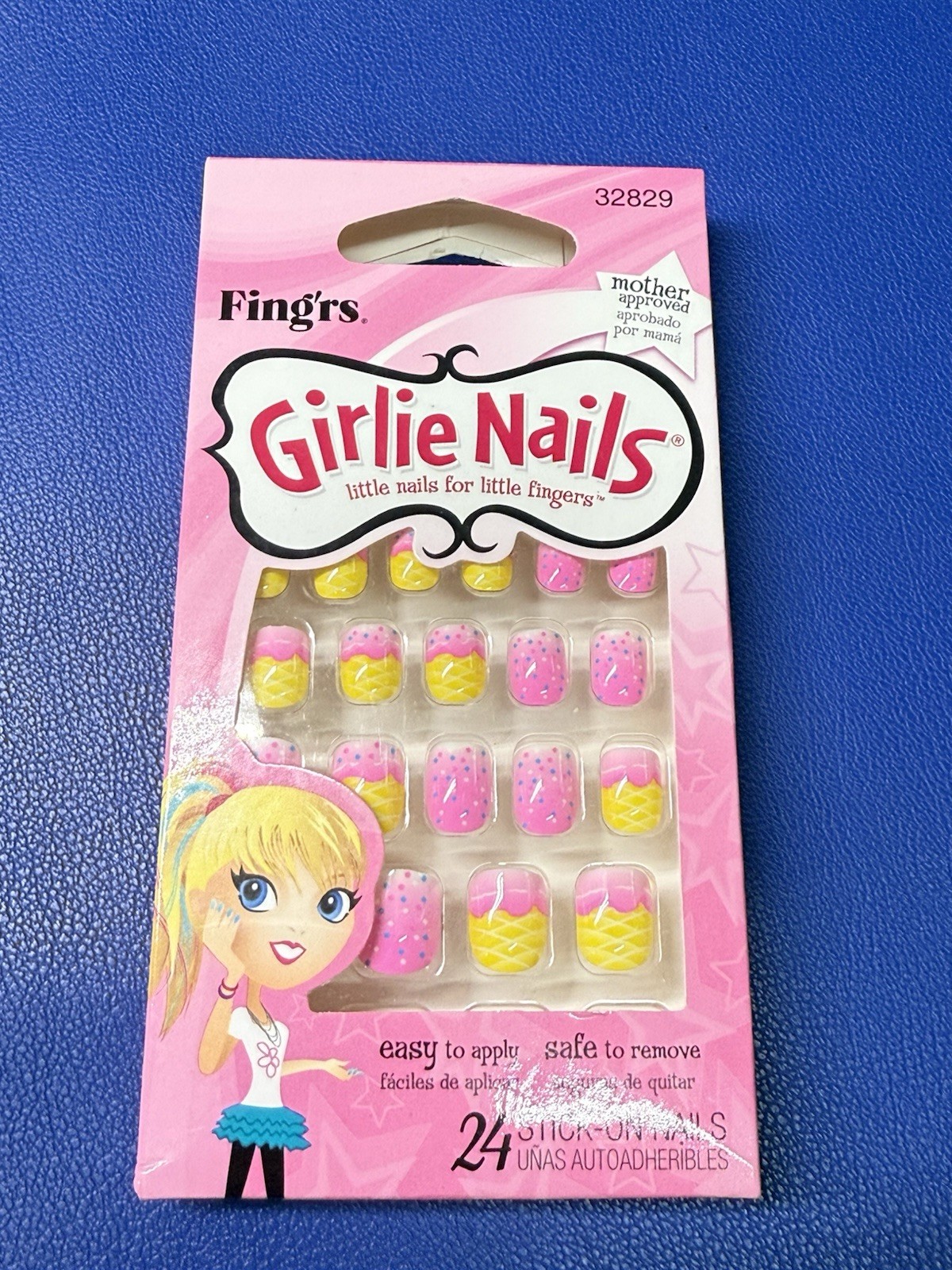 Fing’rs Girlie Nails Stick On Nails For Girls 3 Boxes Different Designs